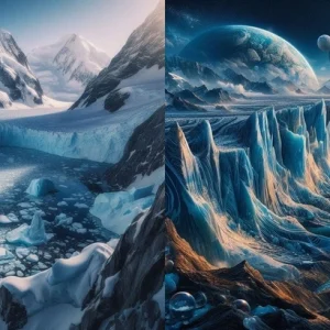 Misterioasa lume a ghețarilor: O minune naturală