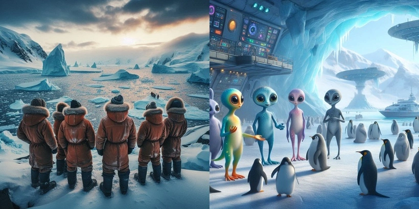 Ce este dincolo de Antarctica?