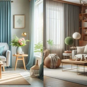 Cu ce asortam draperiile în living?